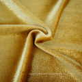 Factory Direct Sale Latest High Quality Soft Plain Solid Polyester Italy Velvet foil spandex Fabric for clothes